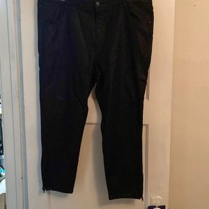 Universal Standard Size 20 Black Seine Jeans
